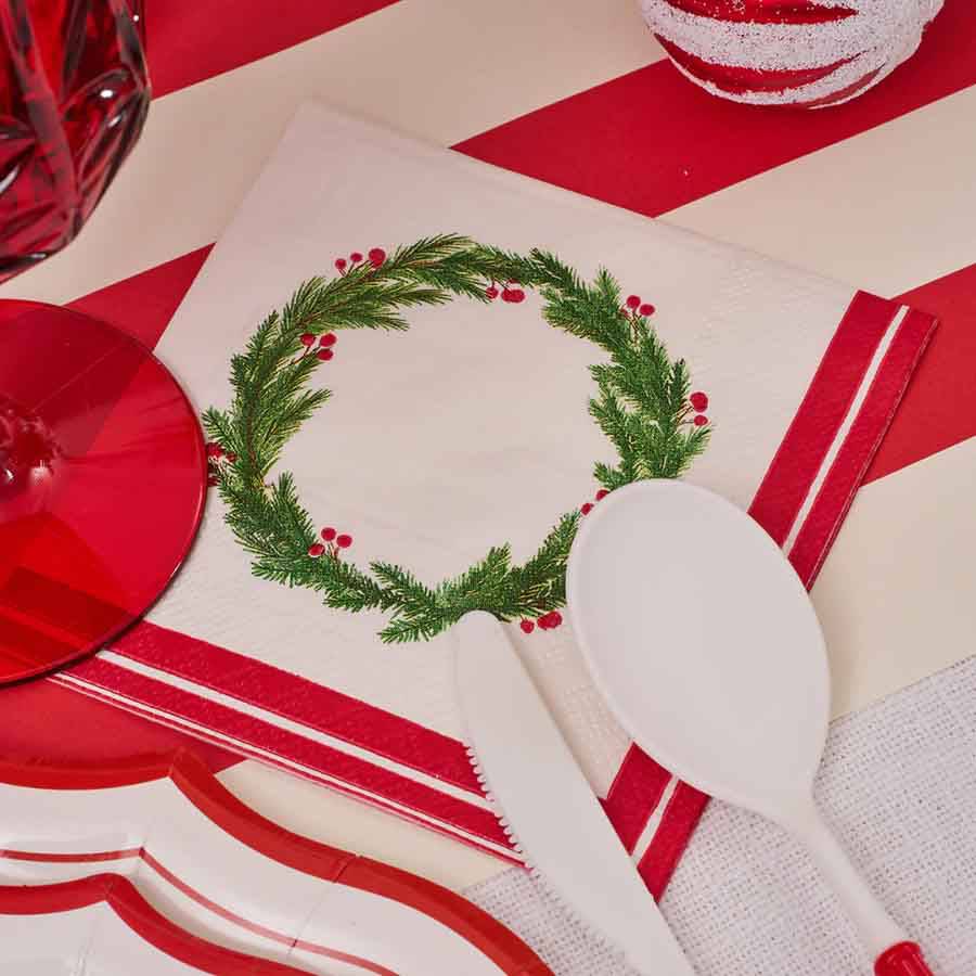 Merry & Bright Paper Cocktail Napkins - A Taste of Kentucky