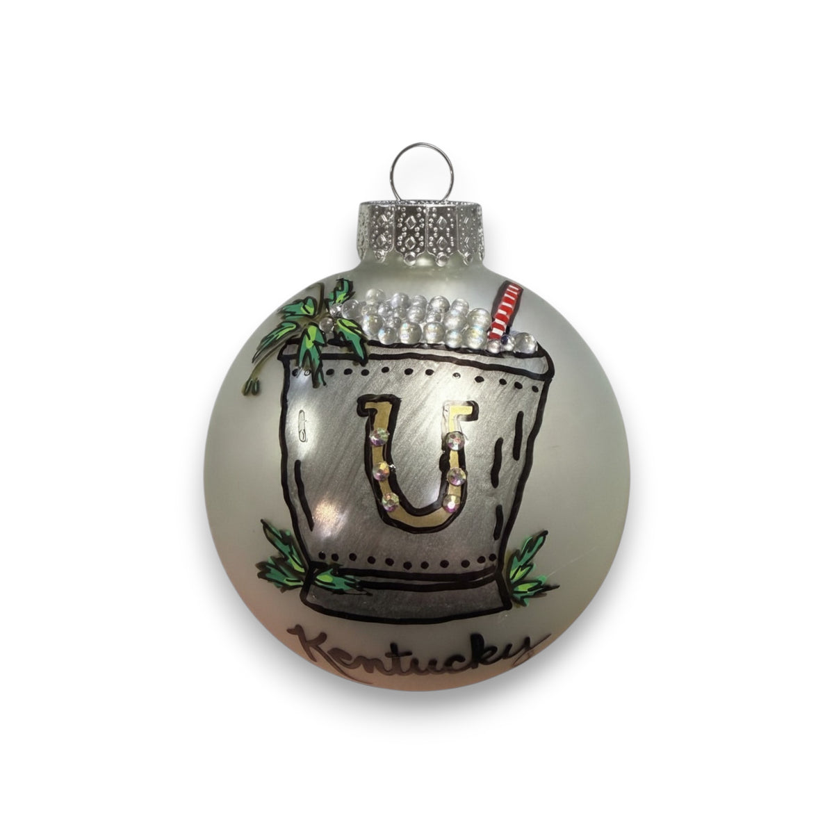 Kentucky Themed Hand Painted Ornaments
