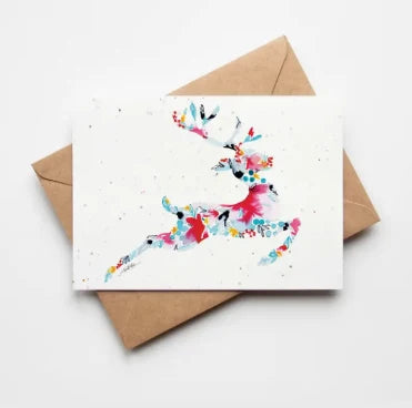 Reindeer Plantable Greeting Card - A Taste of Kentucky