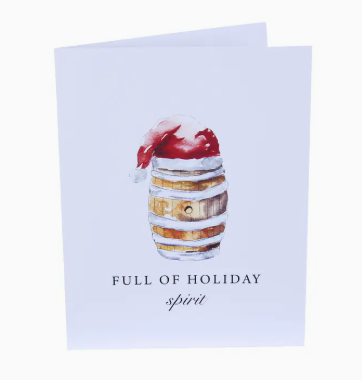 Full of Holiday Spirit Greeting Card