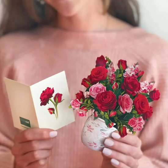 Blooming Roses Paper Flower Bouquet - A Taste of Kentucky