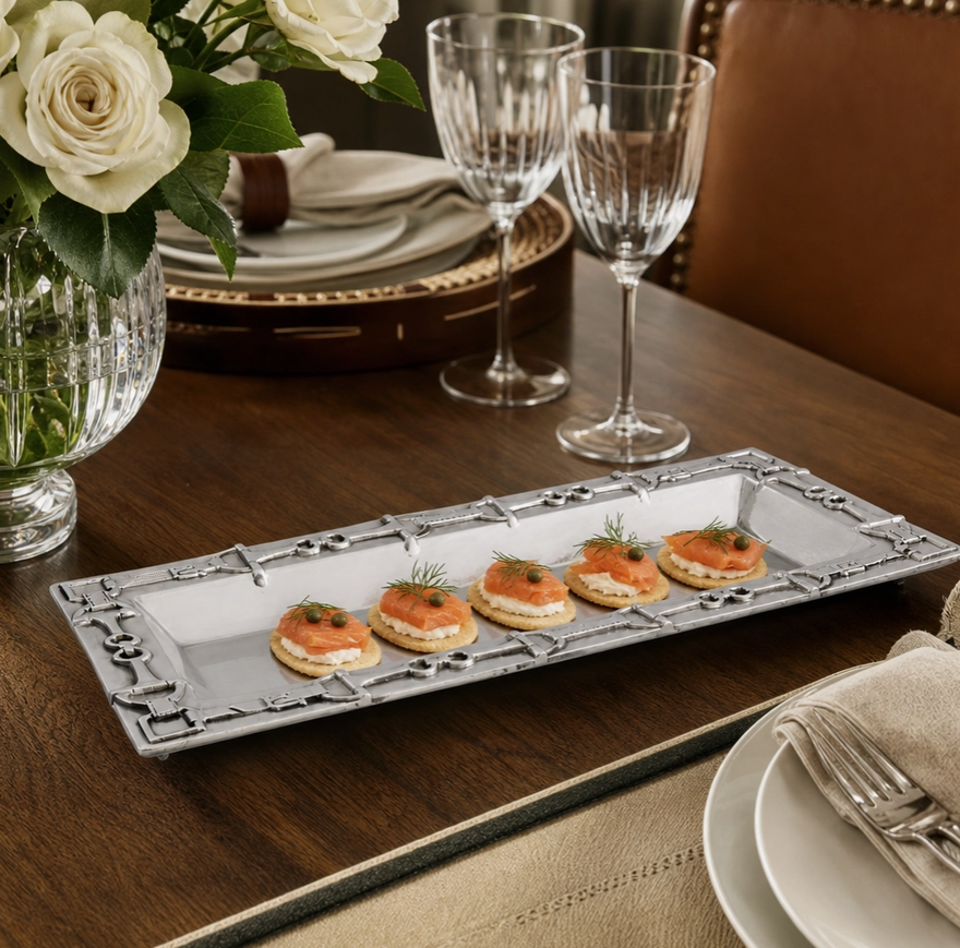 Equestrian Oblong Tray