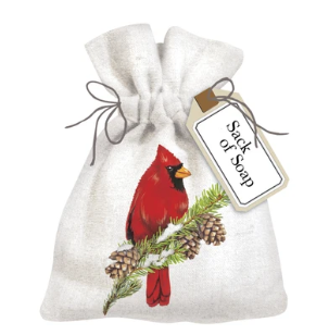 Luxury Floral Soap in Linen Gift Bag - 6oz - A Taste of Kentucky