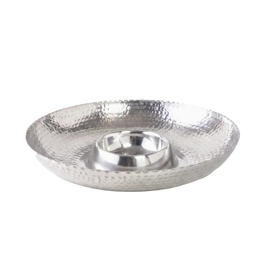 Scallop Chip & Dip Tray