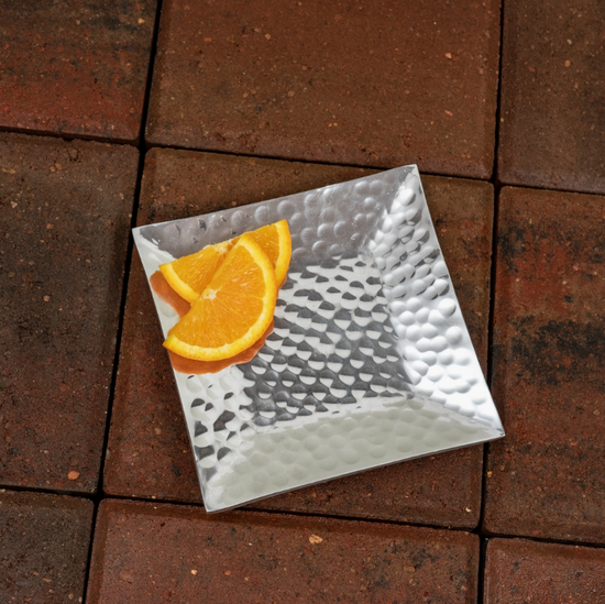 Hammered Square Tray - A Taste of Kentucky