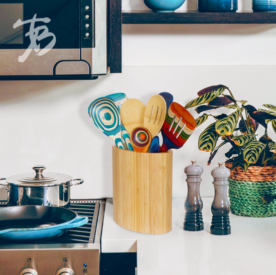 Oval Utensil Holder - A Taste of Kentucky