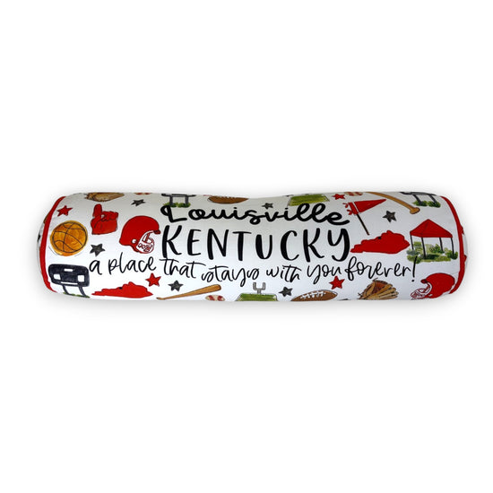 UofL Collegiate Bolster Pillow