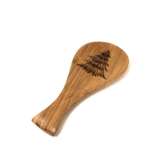 Wooden Christmas Tree Spoon Rest - A Taste of Kentucky