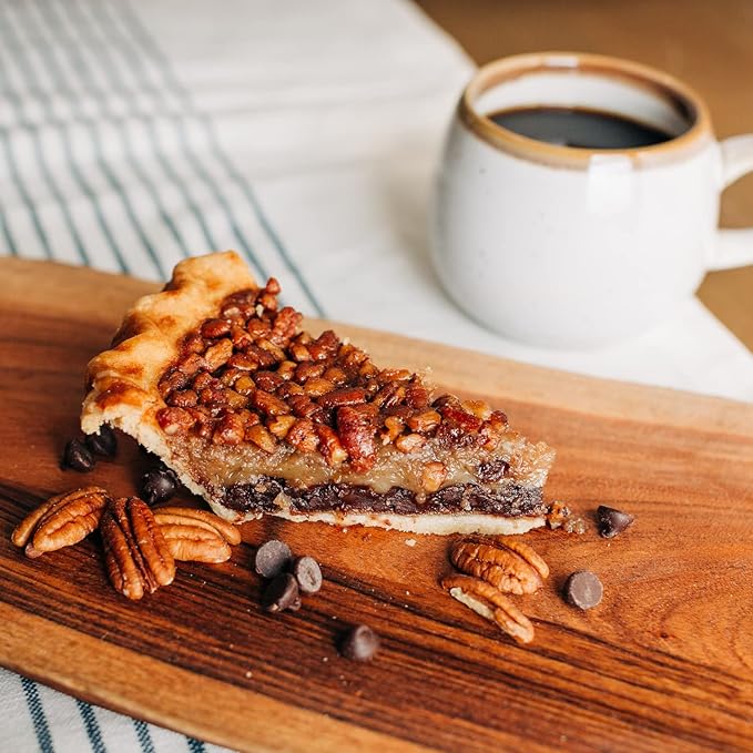 Bourbon Chocolate Chip Pecan Pie - A Taste of Kentucky