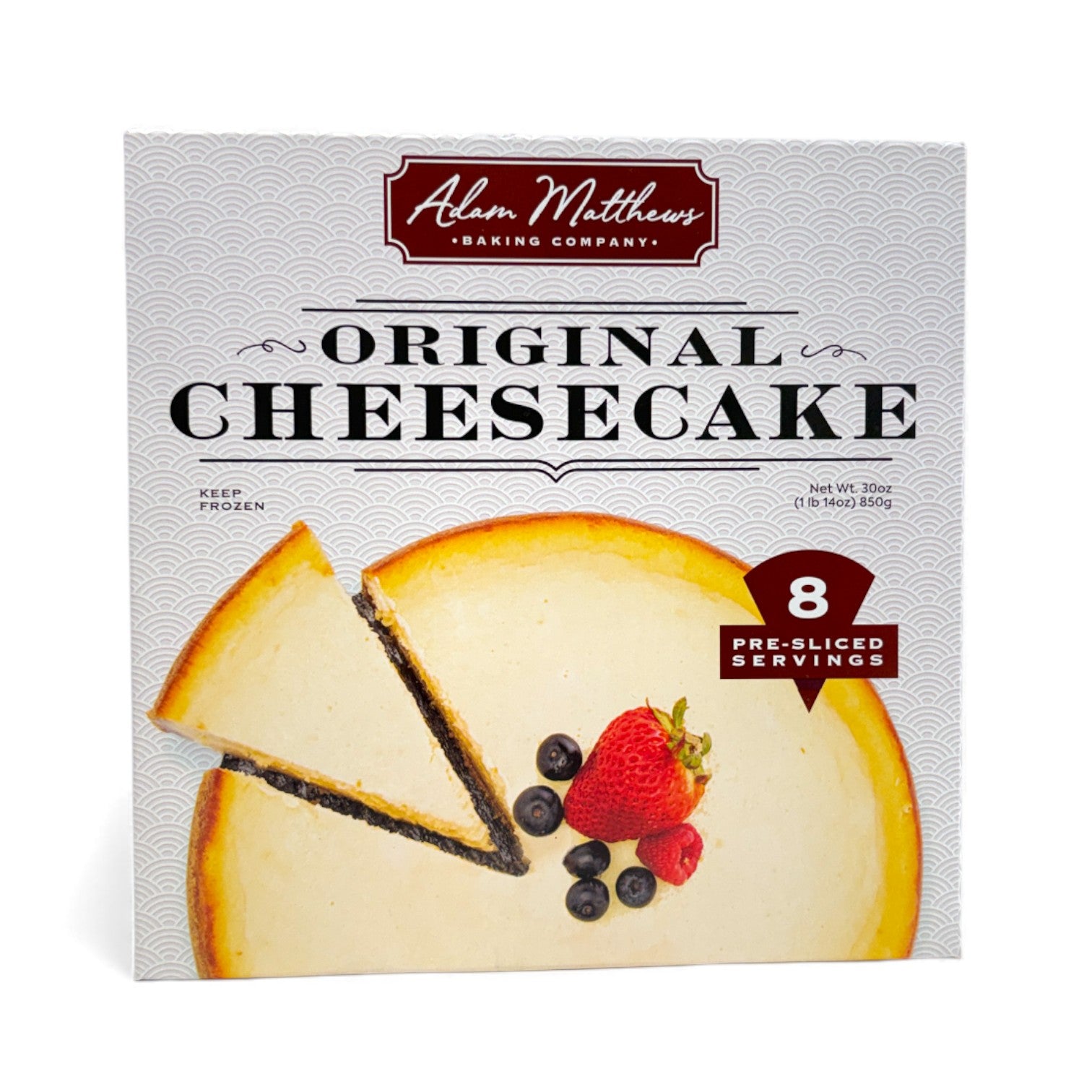 Original 30oz Pre-Sliced Cheesecake | A Taste of Kentucky