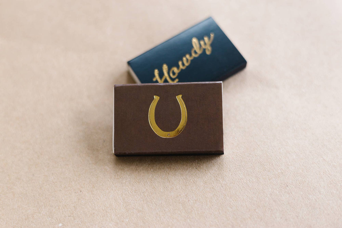 Lucky Horseshoe Matchbox | Western Decor | Cowgirl Gift - A Taste of Kentucky