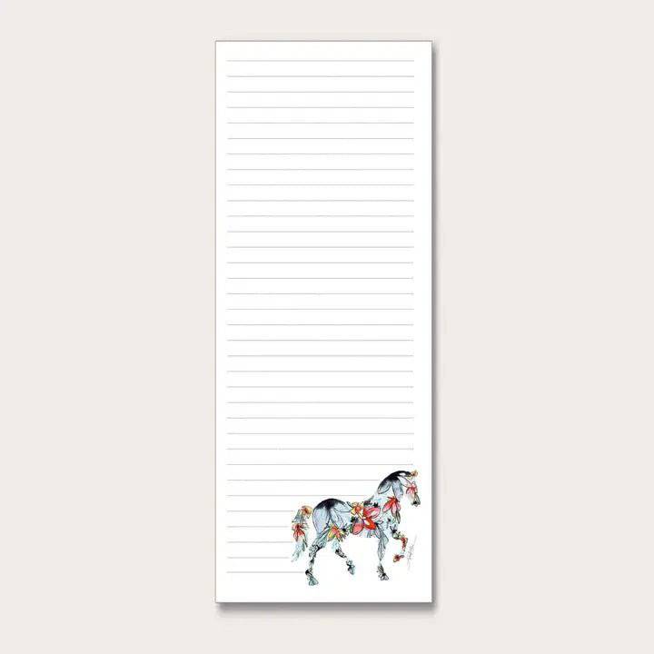 Amanda Klein Co Horse Notepad - A Taste of Kentucky