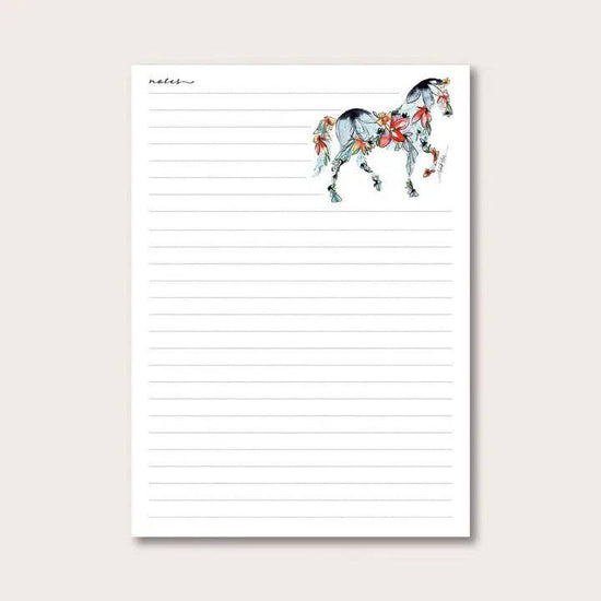 Amanda Klein Co Horse Notepad - A Taste of Kentucky