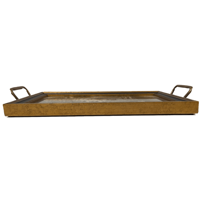 Antiqued Saddled Horse Tray - A Taste of Kentucky