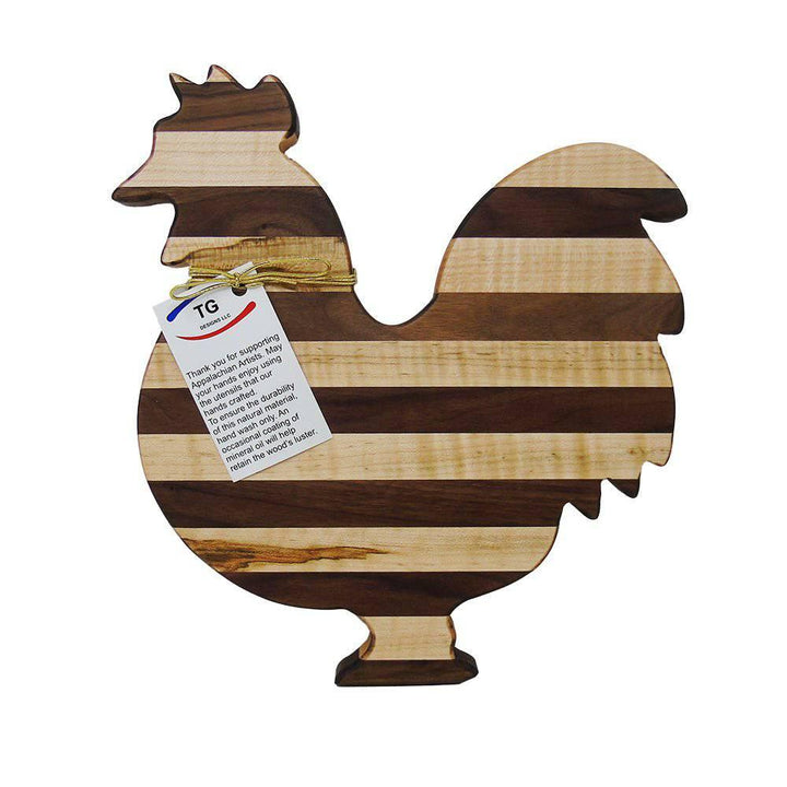 Appalachian Mountain Crafts Rooster Cutting Board - A Taste of Kentucky