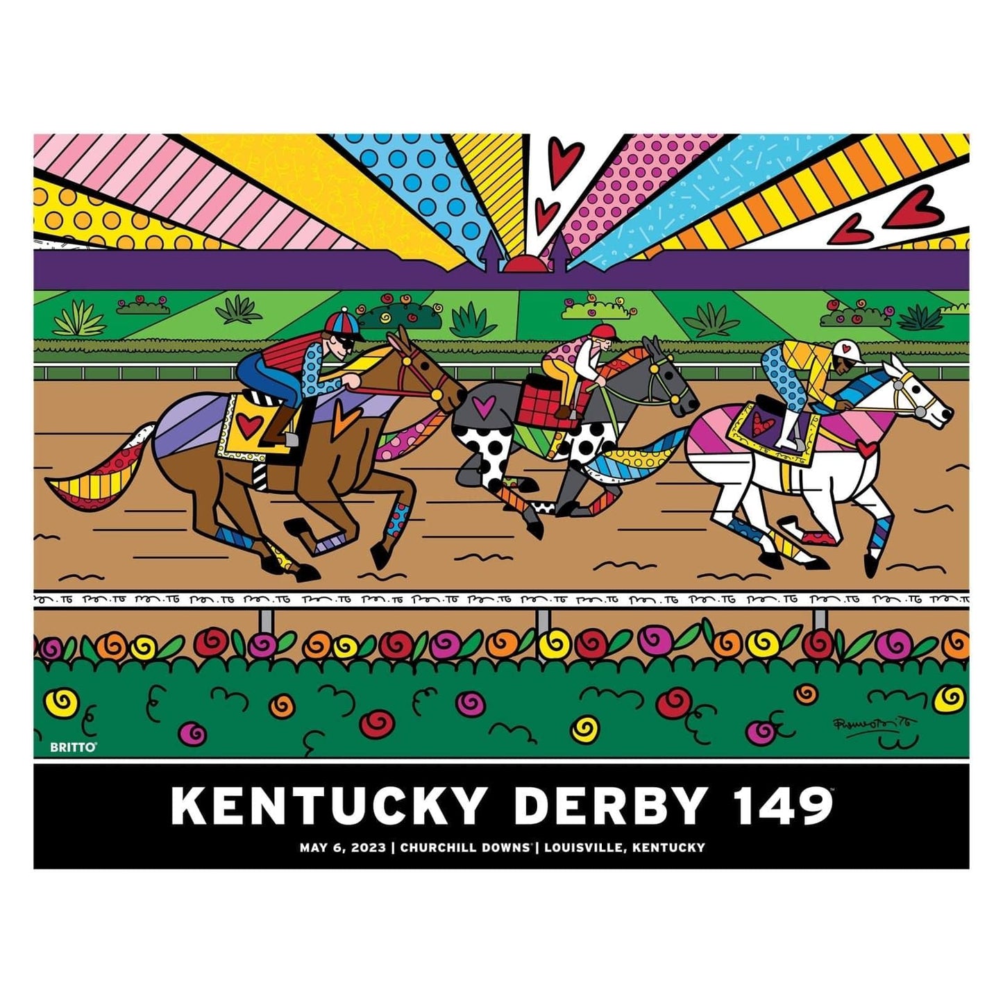 Art of Derby 149 Kentucky Derby Official Poster - A Taste of Kentucky