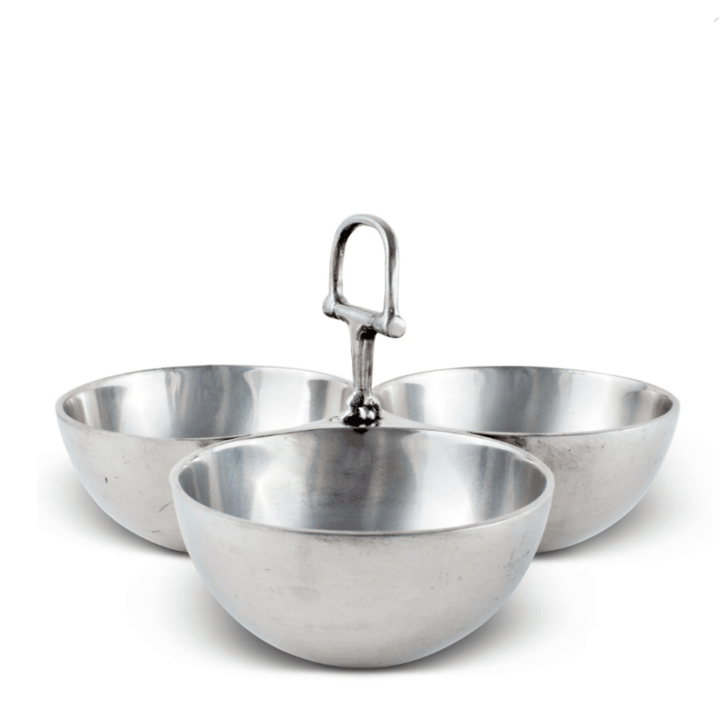 Arthur Court Equestrian Bit 3 Nut Bowl - A Taste of Kentucky