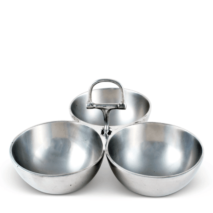 Arthur Court Equestrian Bit 3 Nut Bowl - A Taste of Kentucky