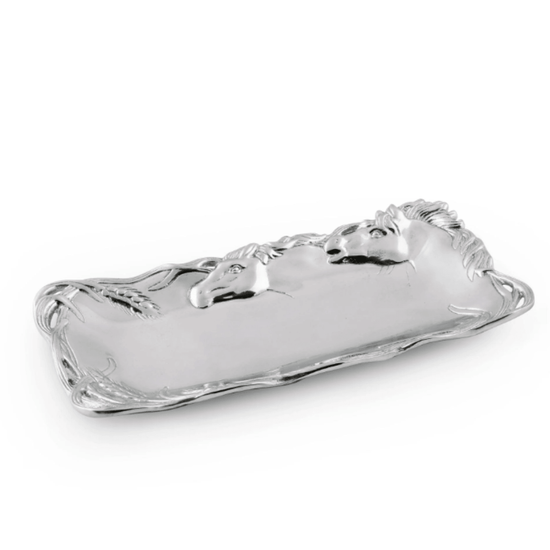 Arthur Court Equestrian Bread Tray - A Taste of Kentucky