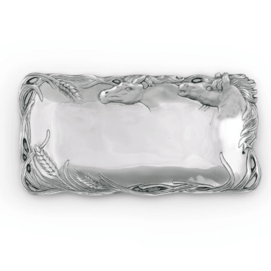 Arthur Court Equestrian Bread Tray - A Taste of Kentucky