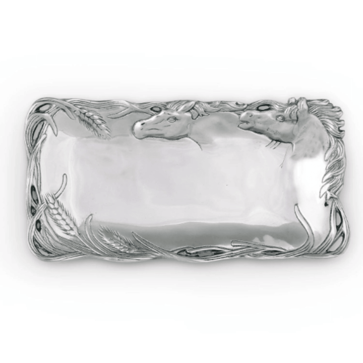 Arthur Court Equestrian Bread Tray - A Taste of Kentucky