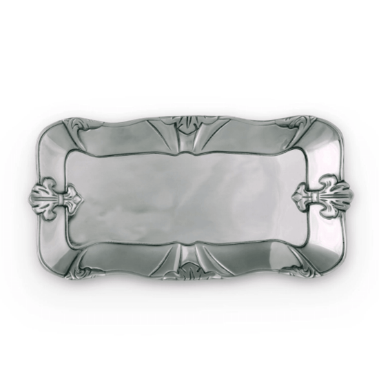 Arthur Court Fleur de Lis Bread Tray - A Taste of Kentucky
