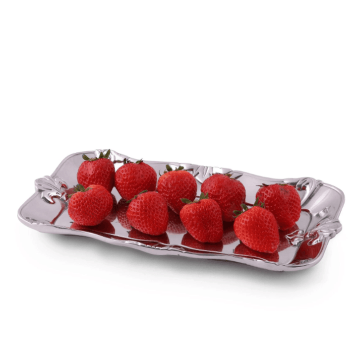 Arthur Court Fleur de Lis Bread Tray - A Taste of Kentucky