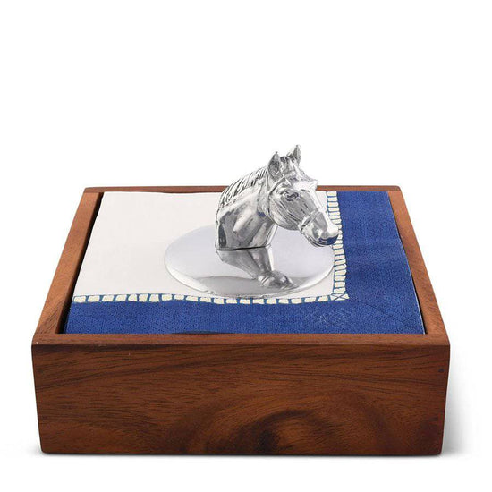 Arthur Court Horsehead Napkin Weight - A Taste of Kentucky