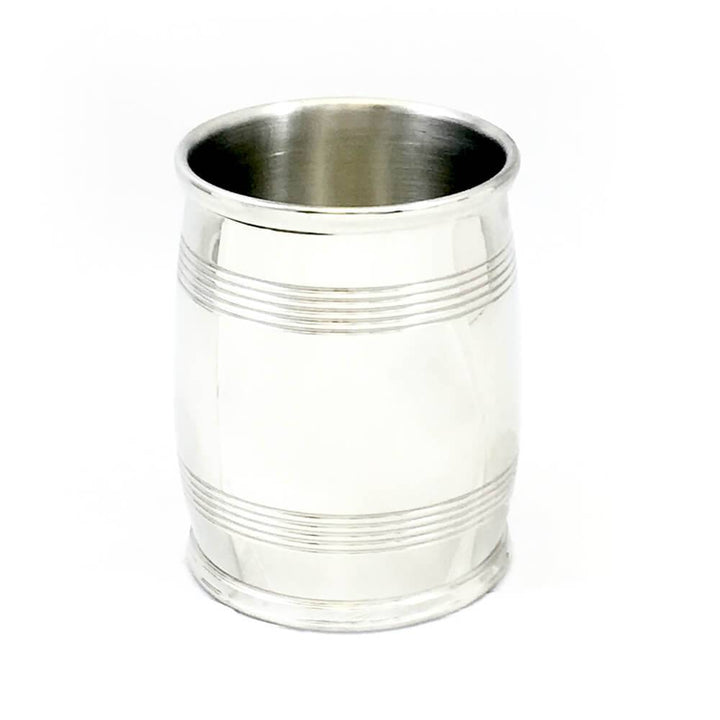 Asa Blanchard Pewter 4" Slim Barrel Beaker - A Taste of Kentucky