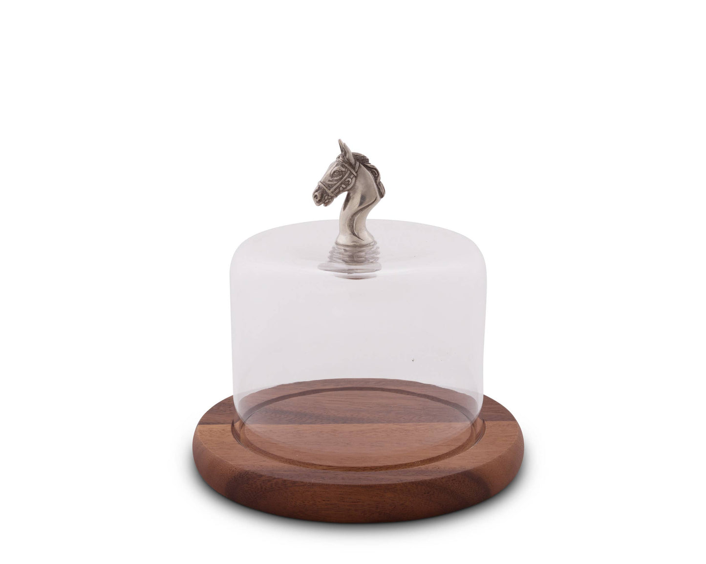Horse Glass Covered Cheese Wood Board - A Taste of Kentucky