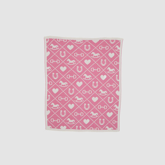 Baby Cotton Knit Blanket - Pony Quilt - A Taste of Kentucky