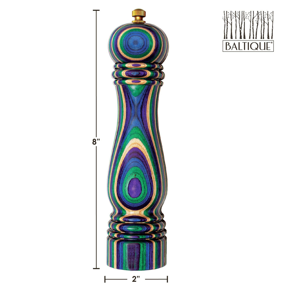 Baltique® Pepper Grinder with Adjustable Mill - A Taste of Kentucky