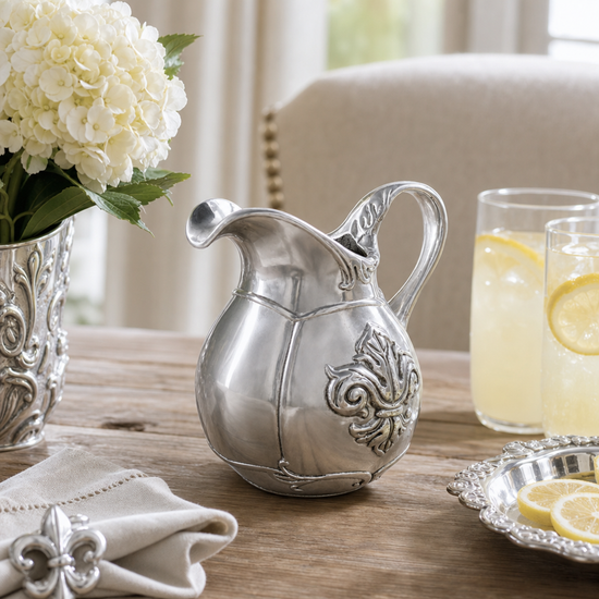 Fleur-De-Lis Pitcher Small - A Taste of Kentucky