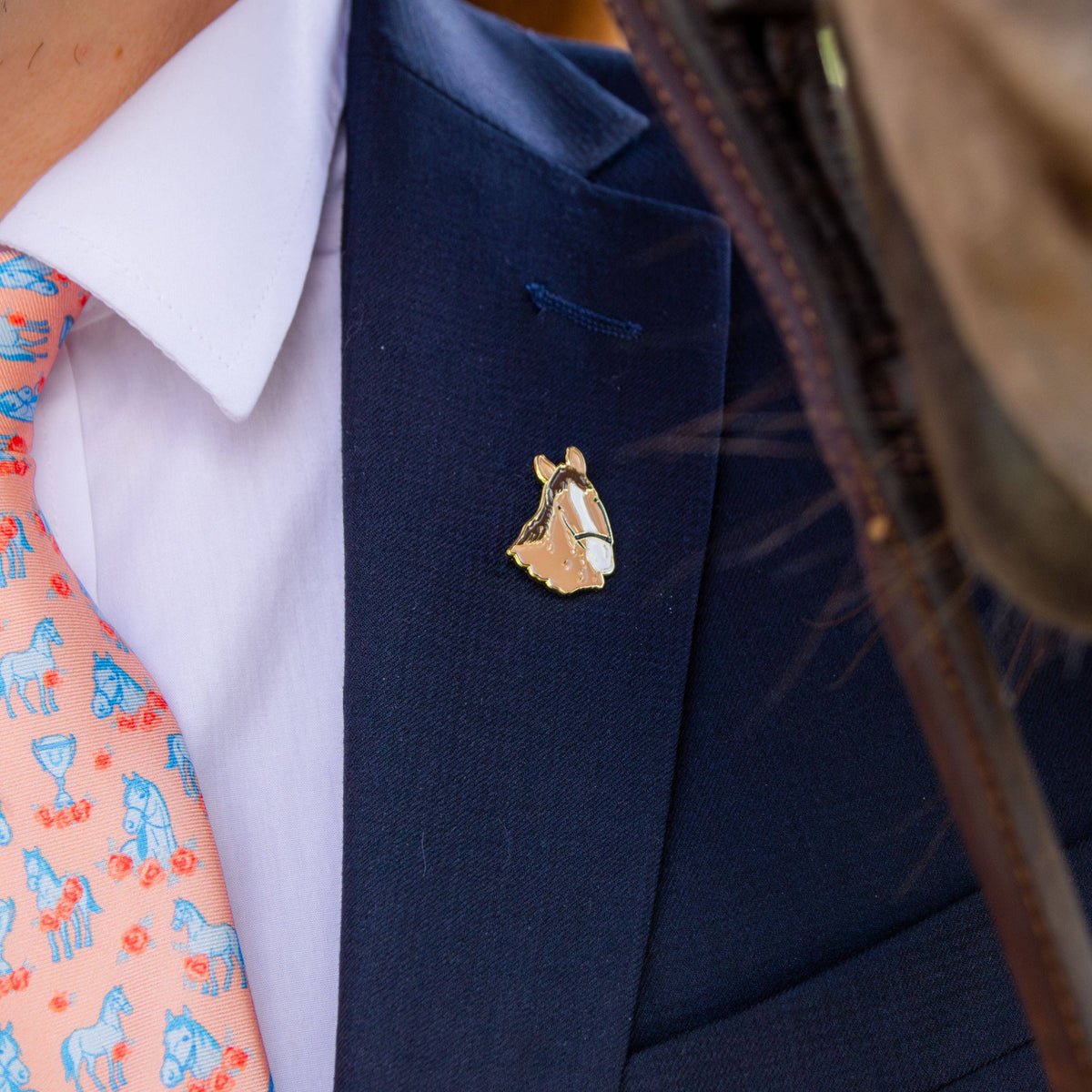 Horse Head Lapel Pin - A Taste of Kentucky