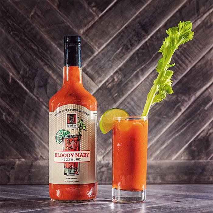 Barrel Aged & Bourbon Smoked Bloody Mary Mix - A Taste of Kentucky