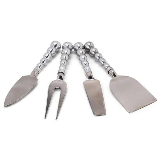 Beaded Metal Set of 4 Cheese Knives - A Taste of Kentucky