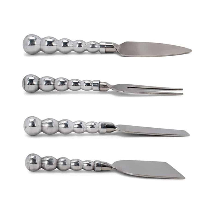 Beaded Metal Set of 4 Cheese Knives - A Taste of Kentucky