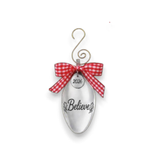 Engraved Spoon Bowl Christmas Ornament - A Taste of Kentucky