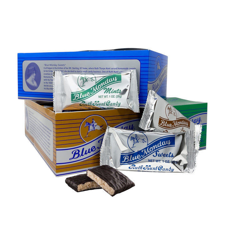 Blue Monday Pulled Crème Candy - A Taste of Kentucky