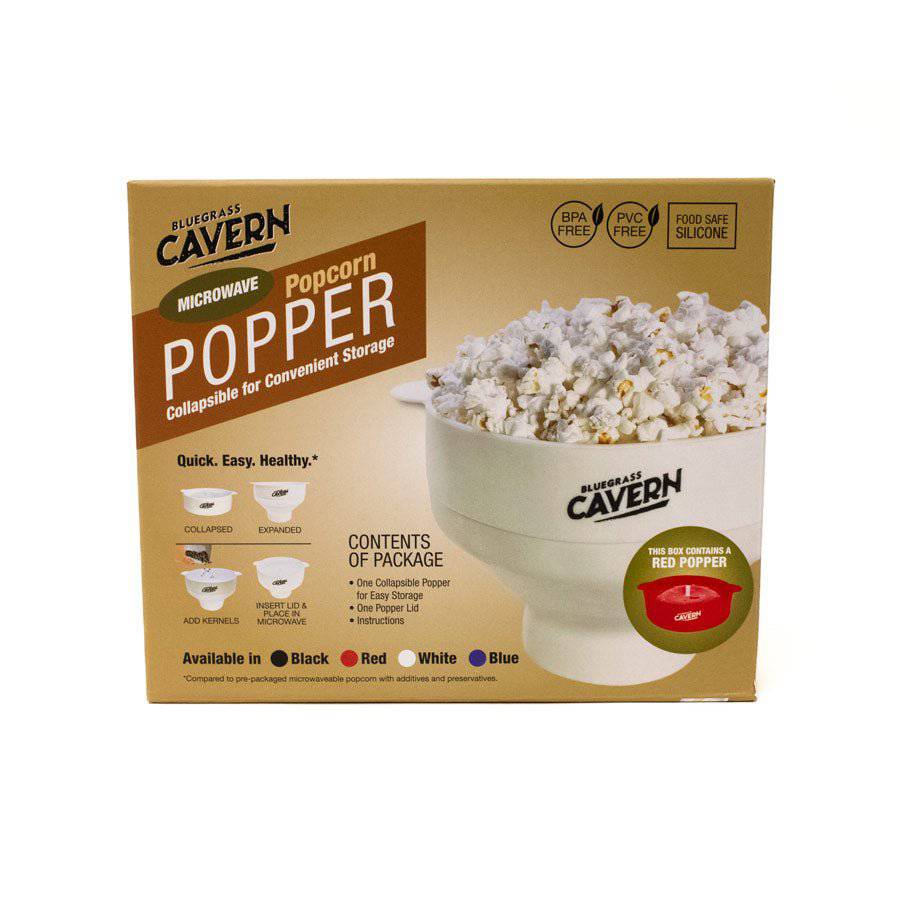 Bluegrass Cavern Microwave Popcorn Popper - A Taste of Kentucky