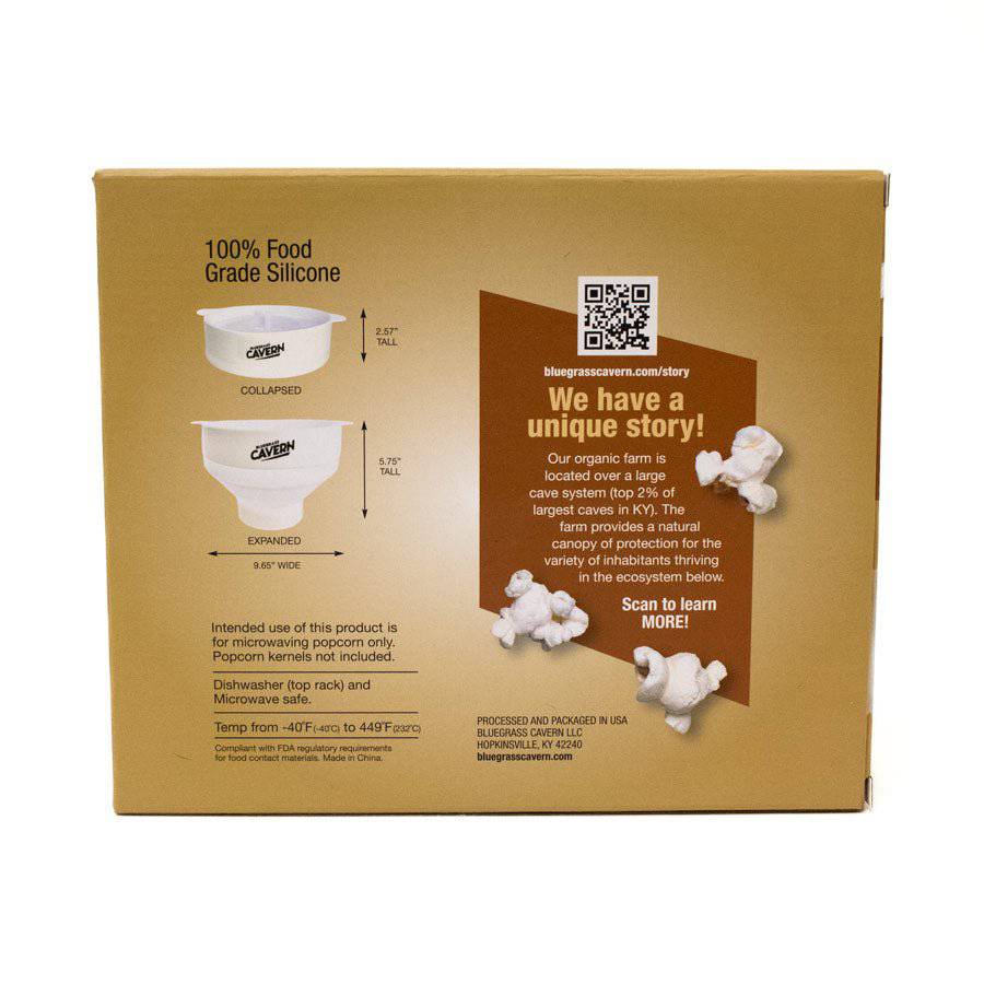 Bluegrass Cavern Microwave Popcorn Popper - A Taste of Kentucky