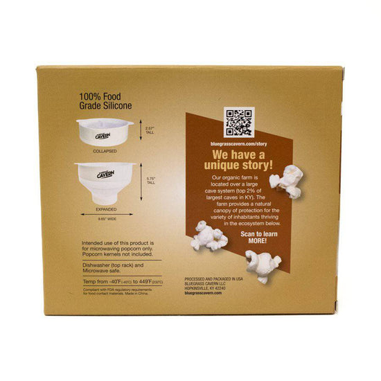 Bluegrass Cavern Microwave Popcorn Popper - A Taste of Kentucky