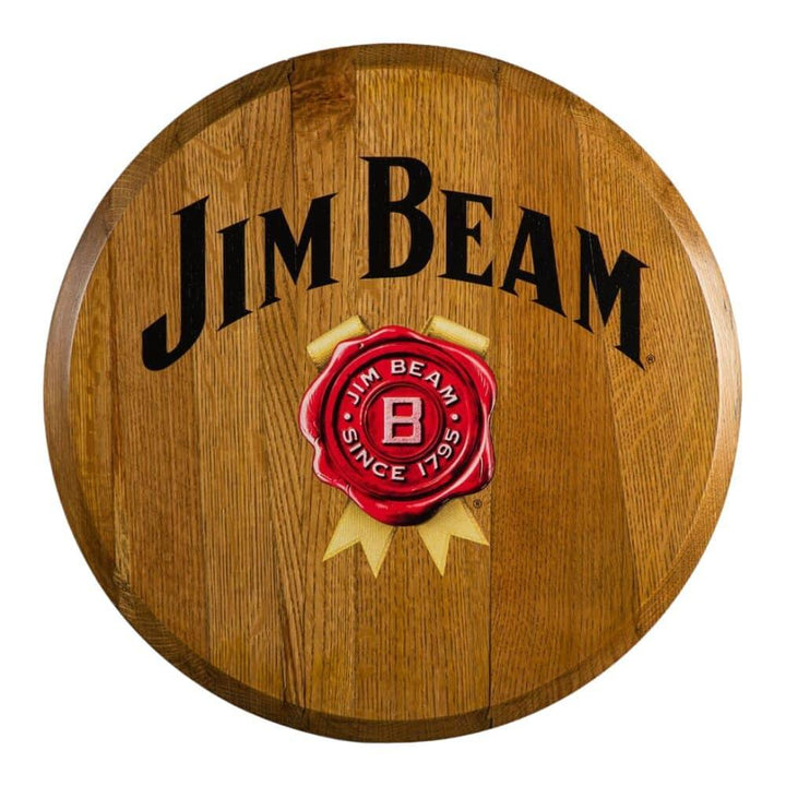 Bourbon Barrel Head - Jim Beam - A Taste of Kentucky