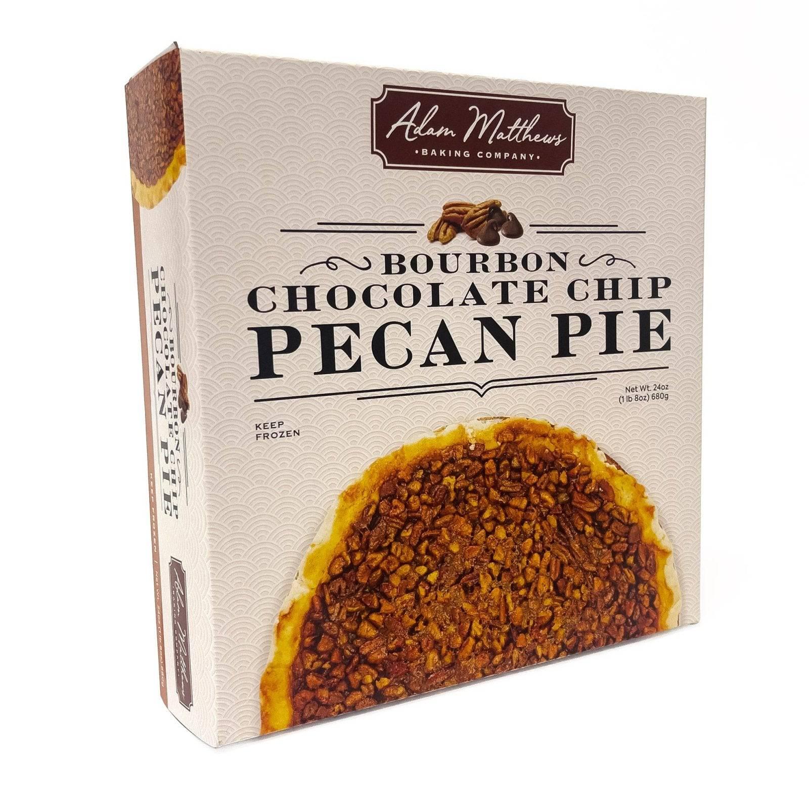 Bourbon Chocolate Chip Pecan Pie - A Taste of Kentucky