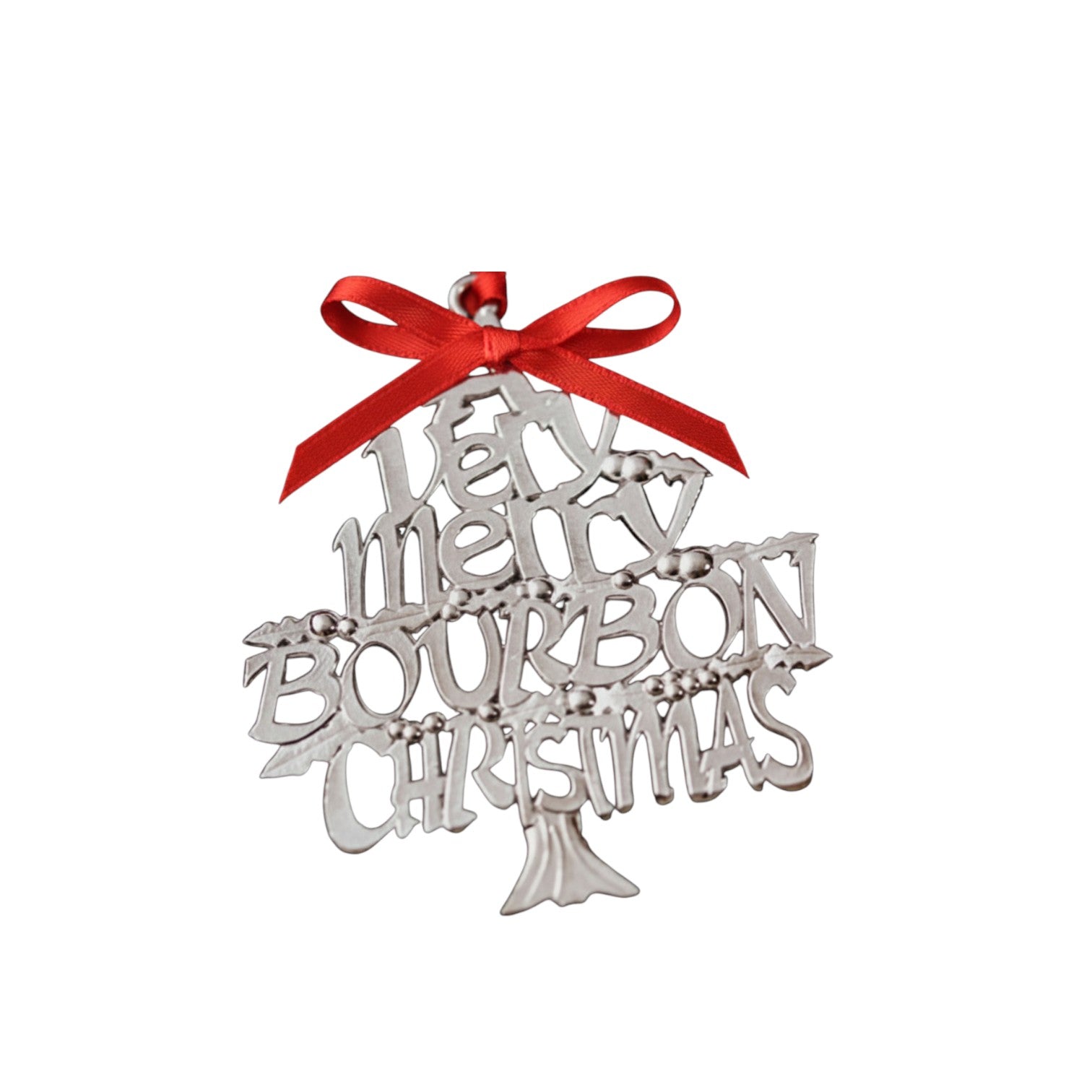 A Very Merry Bourbon Christmas Ornament
