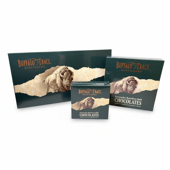 Buffalo Trace Kentucky Bourbon Balls | Premium Dark Chocolate & Pecan Confections - A Taste of Kentucky