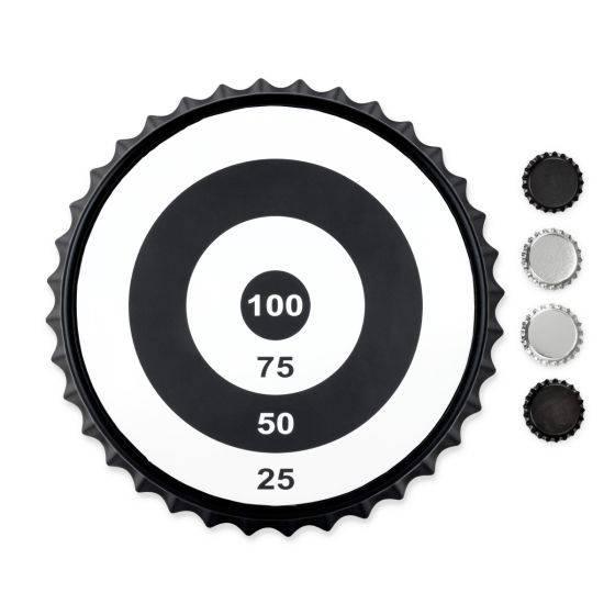 Bullseye Bottle Cap Game - A Taste of Kentucky