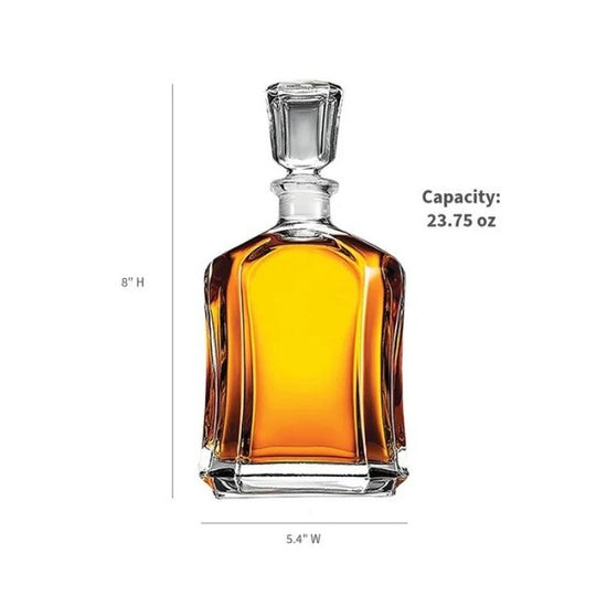By A Nose Capitol Decanter | Horse Racing Pewter Glass Decanter
