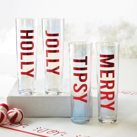Set of 4 Champagne Flute - A Taste of Kentucky