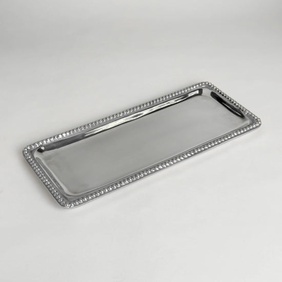 Large Beaded Rectangle Tray - A Taste of Kentucky